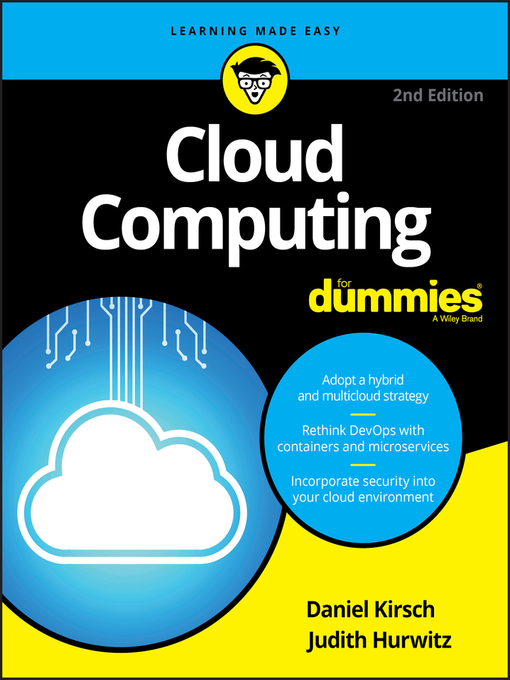 Nimiön Cloud Computing For Dummies lisätiedot, tekijä Judith S. Hurwitz - Saatavilla